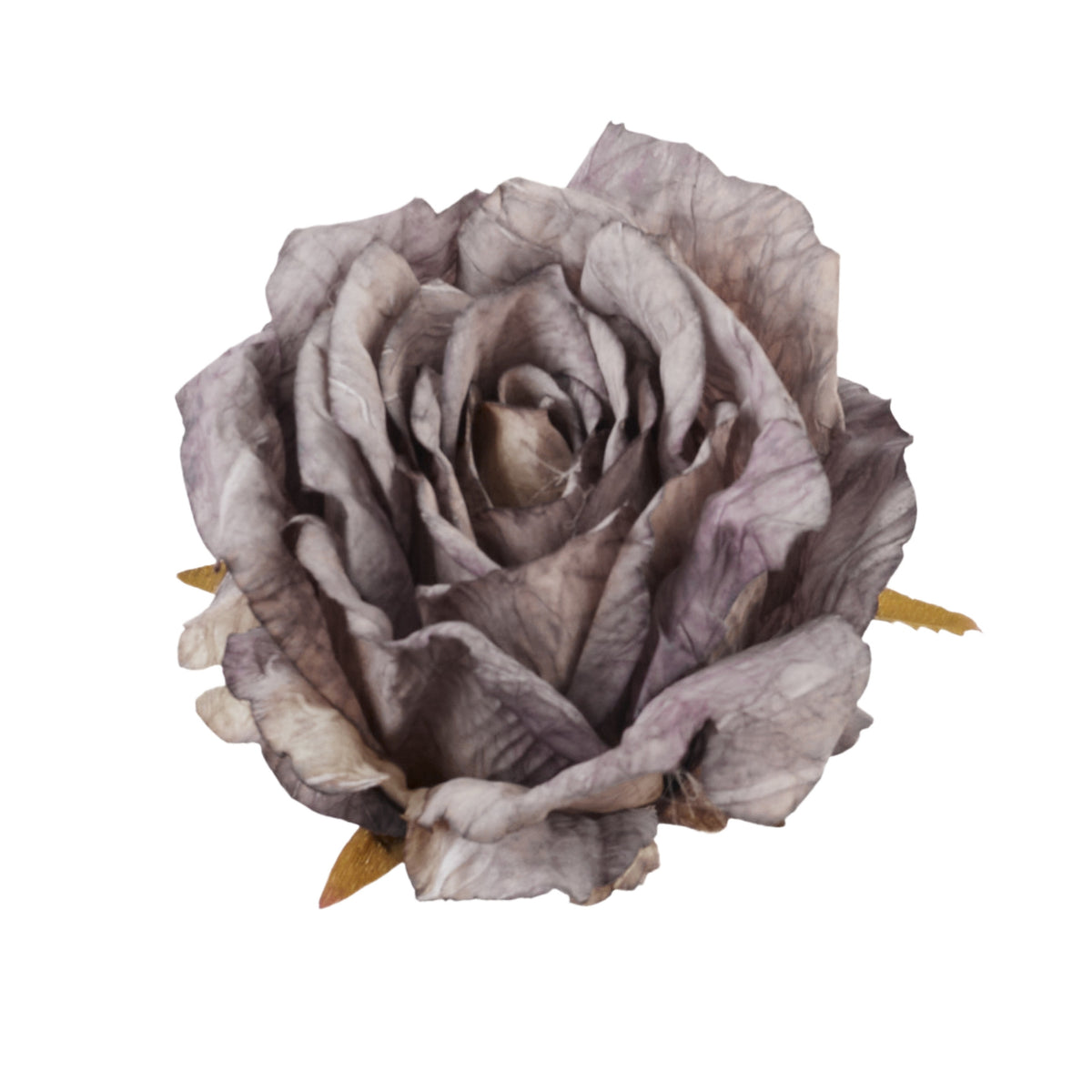 Violetti tekoruusun kukkapää, 12 cm