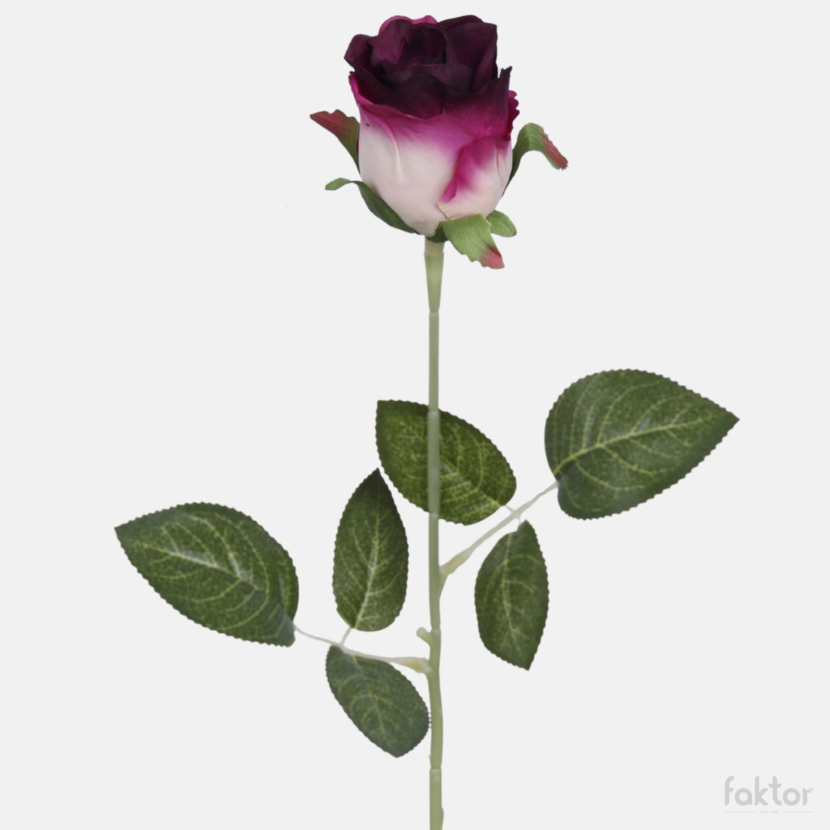 Violetti tekoruusun kukkavarsi, 45 cm