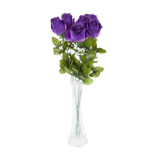Violetti/violetti tekoruusun kukkavarsi
