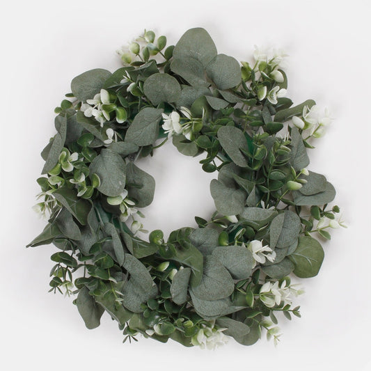 Eukalüpti pärg 35 cm roheline - Kunstlilled